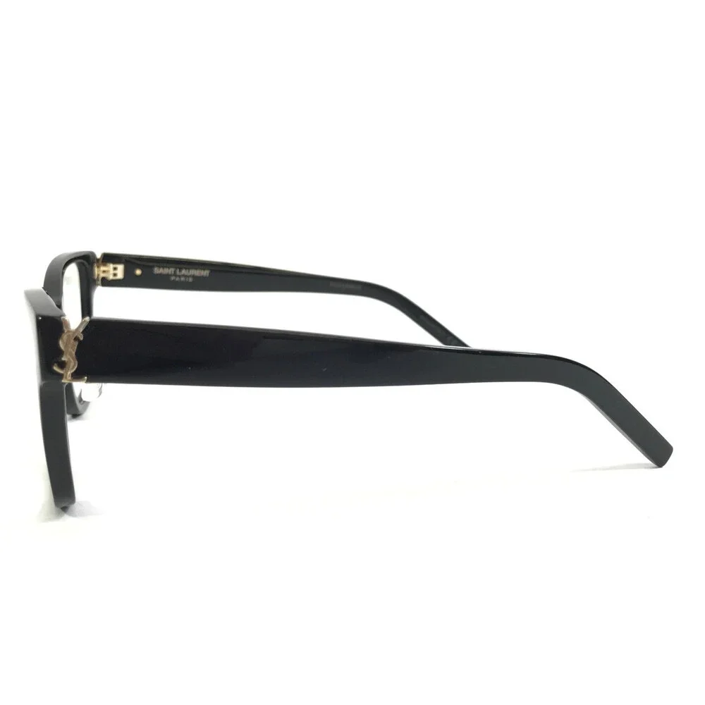 Saint Laurent Eyeglasses Frames SL M158/F 001 Shiny Black Cat Eye 54-19-145